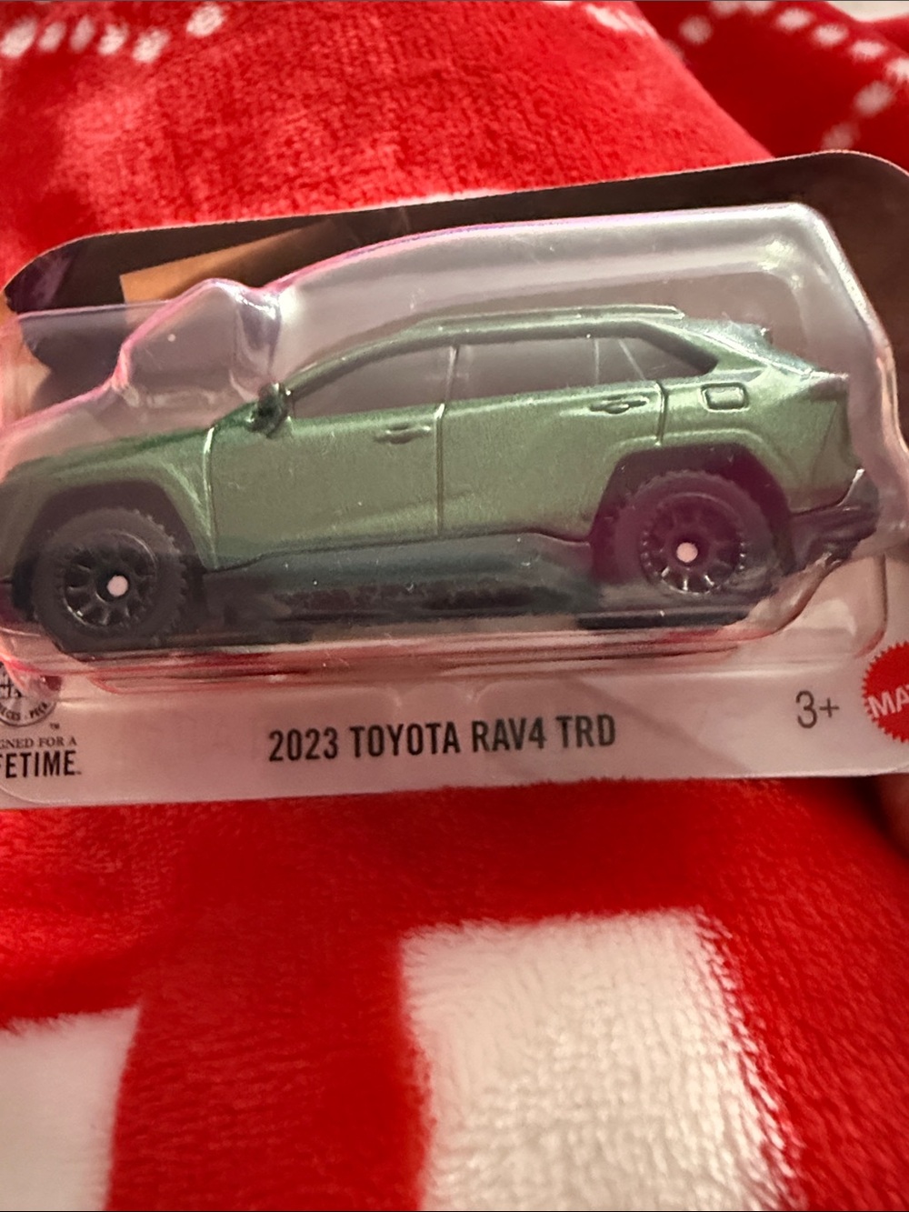 2023 Toyota RAV4 TRD Toy Car - Metallic Green